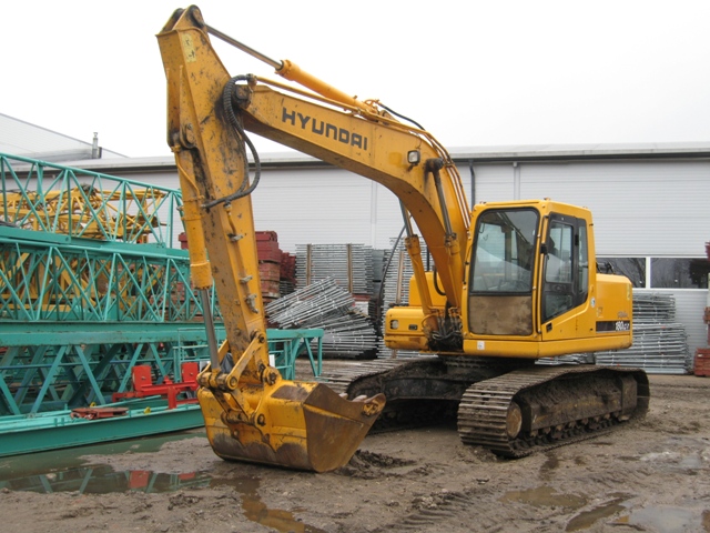 Hyundai R 180 LC-7, Vikšrinis ekskavatorius